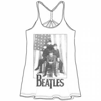 Merch The Beatles: Dámské Vest Tričko Stars & Stripes  M