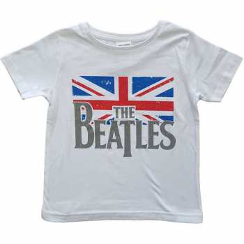 Merch The Beatles: Koszulka dziecięca Logo The Beatles & Vintage Flag 