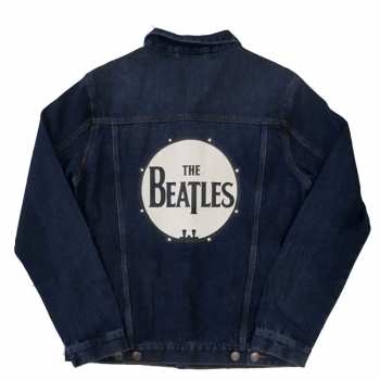 Merch The Beatles: Džínová Bunda Drum Logo The Beatles  L