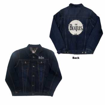 Merch The Beatles: Džínová Bunda Drum Logo The Beatles  L