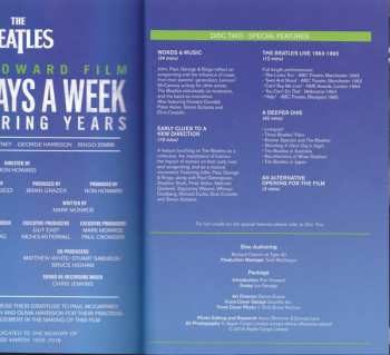 2Blu-ray The Beatles: Eight Days A Week (The Touring Years)