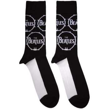 Merch The Beatles: Skarpety do kostek Drum Logo The Beatles Repeat