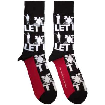Merch The Beatles: Skarpety do kostek Let It Be Silhouettes Repeat