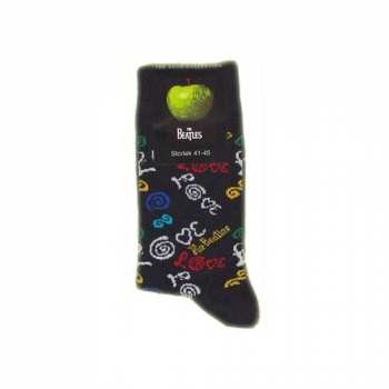Merch The Beatles: Skarpety do kostek Love 