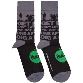 Merch The Beatles: Skarpety do kostek Rooftop Silhouettes & Apple