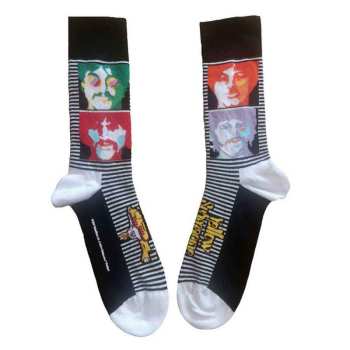 Merch The Beatles: Skarpety do kostek Sea Of Science Faces Colour