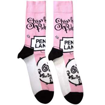 Merch The Beatles: Skarpety do kostek Strawberry Fields/penny Lane