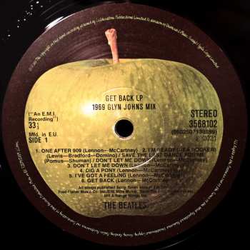 5LP/Zestaw pudełkowy The Beatles: Let It Be DLX