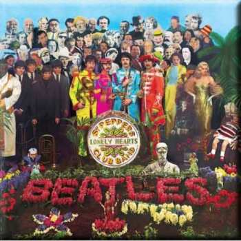 Merch The Beatles: Magnes na lodówkę Sgt Pepper