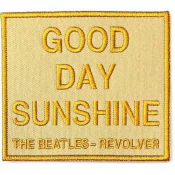 Merch The Beatles: Naszywka Good Day Sunshine 