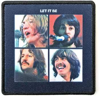 Merch The Beatles: Naszywka Let It Be Album Cover 