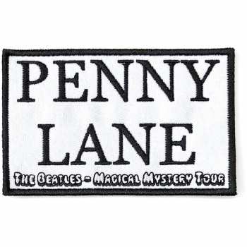 Merch The Beatles: Naszywka Penny Lane White 