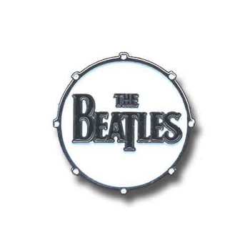 Merch The Beatles: Odznaka Drum Drop T Logo The Beatles