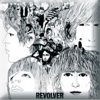 Merch The Beatles: Odznaka Revolver