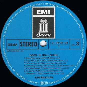 2LP The Beatles: Rock 'N' Roll Music