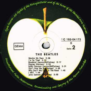 2LP The Beatles: The Beatles NUM