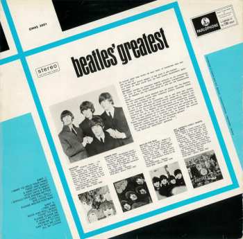 LP The Beatles: Beatles' Greatest