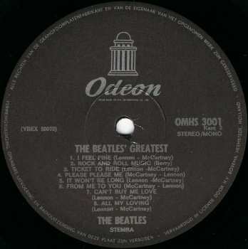 LP The Beatles: Beatles' Greatest