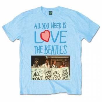 Merch The Beatles: Koszulka All You Need Is Love Play Cards 