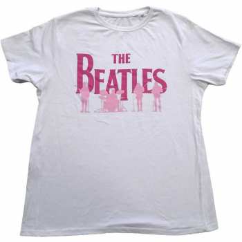 Merch The Beatles: Tričko Band Silhouettes  XXL