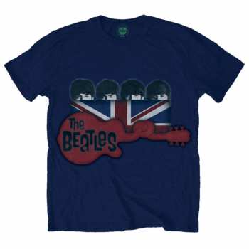 Merch The Beatles: Koszulka Guitar & Flag 