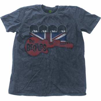 Merch The Beatles: Koszulka Guitar & Flag 