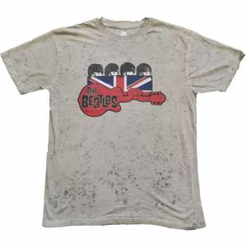 Merch The Beatles: Koszulka Guitar & Flag 