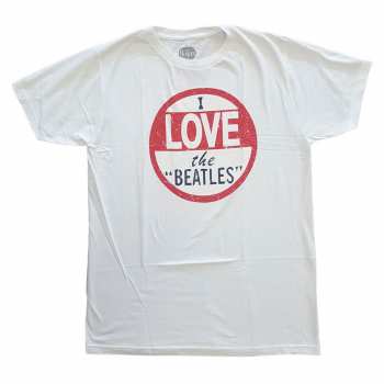 Merch The Beatles: Koszulka I Love 