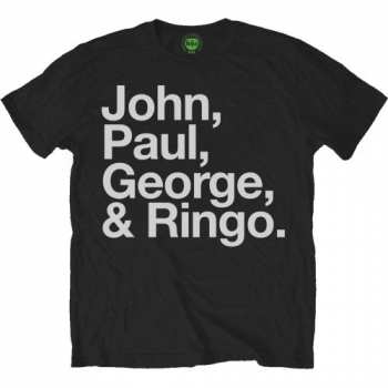 Merch The Beatles: Koszulka John, Paul, George & Ringo 