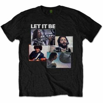 Merch The Beatles: Koszulka Let It Be Recording Shots 