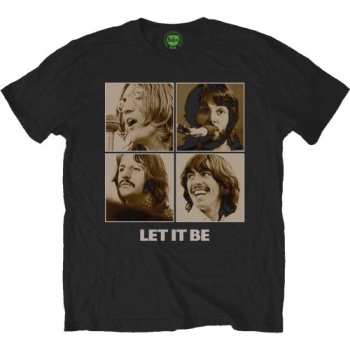 Merch The Beatles: Koszulka Let It Be Sepia 