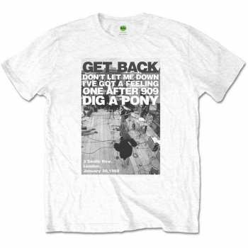 Merch The Beatles: Koszulka Rooftop Shot 