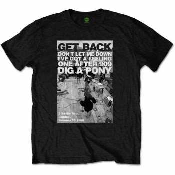 Merch The Beatles: Koszulka Rooftop Shot 