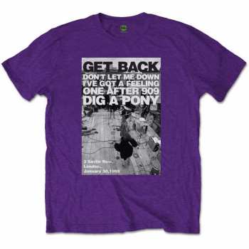 Merch The Beatles: Koszulka Rooftop Shot 