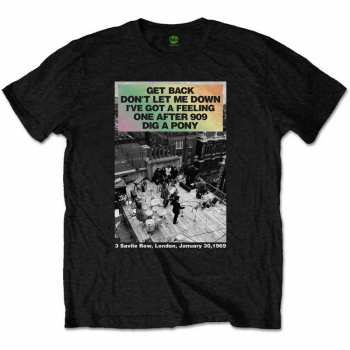Merch The Beatles: Koszulka Rooftop Songs Gradient 
