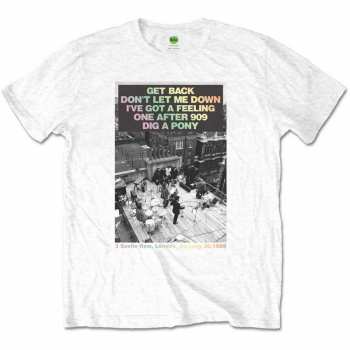 Merch The Beatles: Koszulka Rooftop Songs Gradient 