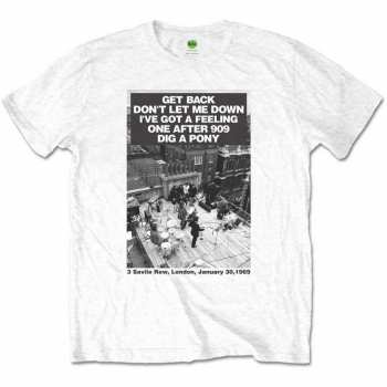 Merch The Beatles: Koszulka Rooftop Songs 