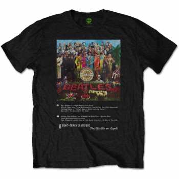 Merch The Beatles: Koszulka Sgt Pepper 8 Track 