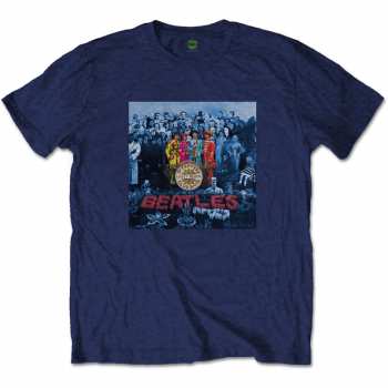 Merch The Beatles: Koszulka Sgt Pepper Blue 
