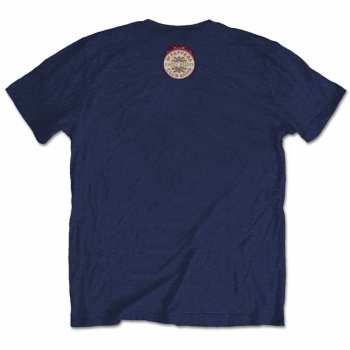Merch The Beatles: Tričko Sgt Pepper Blue  S