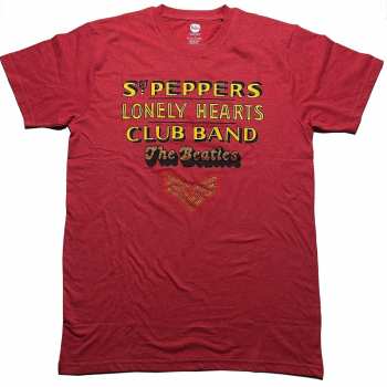 Merch The Beatles: Koszulka Sgt Pepper Stacked