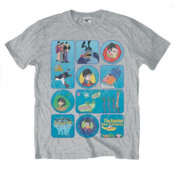 Merch The Beatles: Koszulka Yellow Submarine Montage 