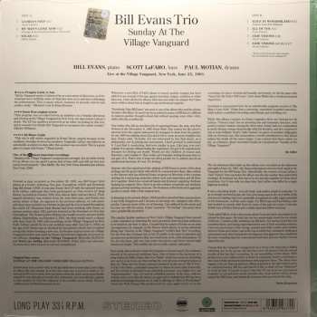 LP The Bill Evans Trio: Sunday At The Village Vanguard LTD | CLR