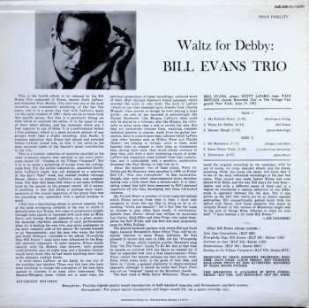 LP The Bill Evans Trio: Waltz For Debby
