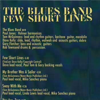 CD The Blues Band: Few Short Lines DIGI