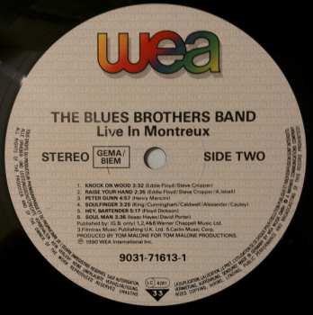 LP The Blues Brothers Band: Live In Montreux