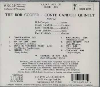 CD The Bob Cooper - Conte Candoli Quintet: The Bob Cooper - Conte Candoli Quintet