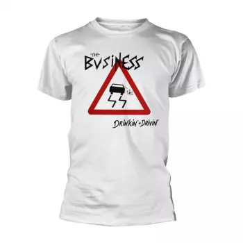 Koszulka Drinkin + Drivin (white)