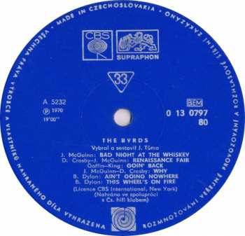 LP The Byrds: The Byrds