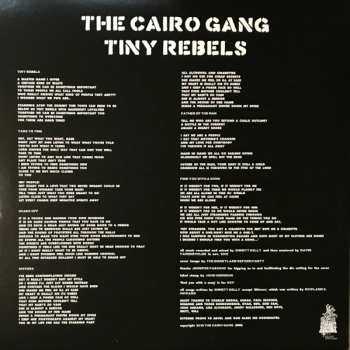 LP The Cairo Gang: Tiny Rebels